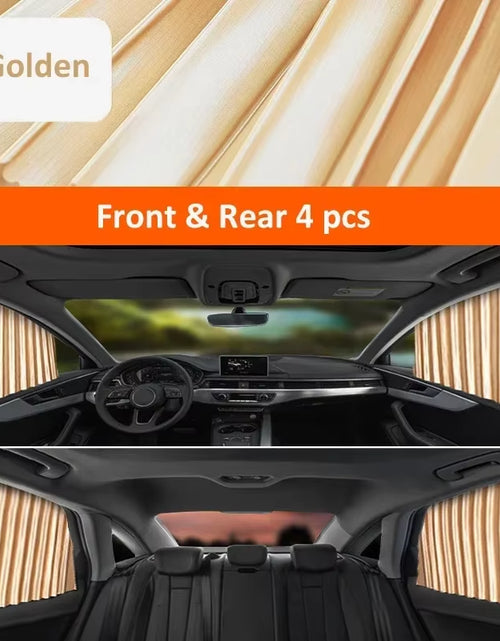 Load image into Gallery viewer, ShadeGuard™ Magnetic Car Window Sunshade – Cool, Private, Protected. InstantlyMagnetic Car Sunshade Window Curtains Auto Window Sun Shade Privacy Sun UV Protection Window Shield Car Interior Accessories