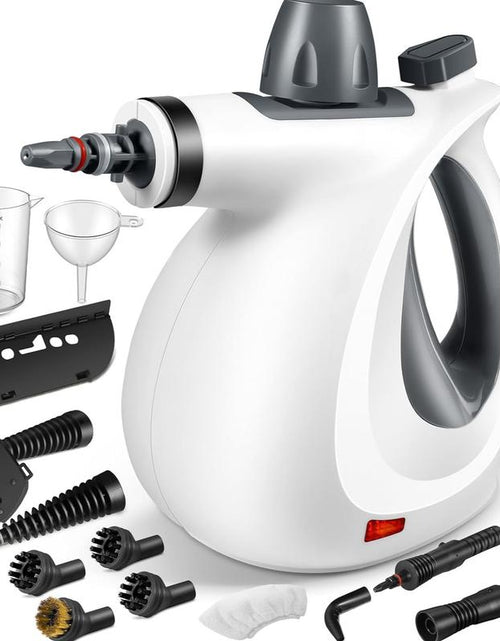Load image into Gallery viewer, Pressurized Handheld Steam Cleaner & Rechargeable Spin Scrubber
