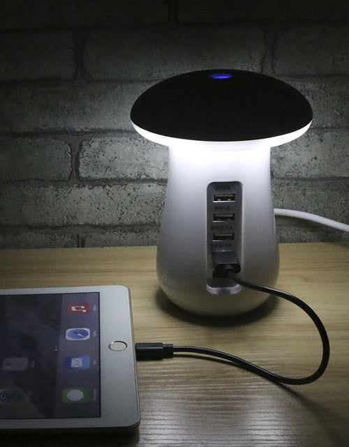 Load image into Gallery viewer, Mushroom Lamp USB Charger 🍄 Fast QC 3.0 &amp; LED Light
