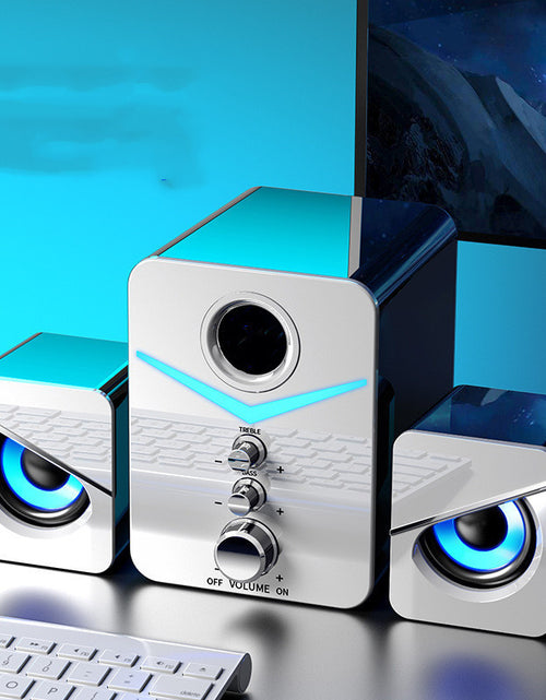 Load image into Gallery viewer, Desktop Sound Bar Speakers 🔊 Bluetooth &amp; Hi-Fi Stereo
