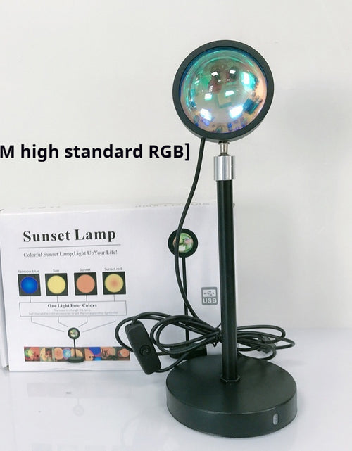 Load image into Gallery viewer, Sunset Projection Lamp 🌅 USB Night Light &amp; Wall Decor

