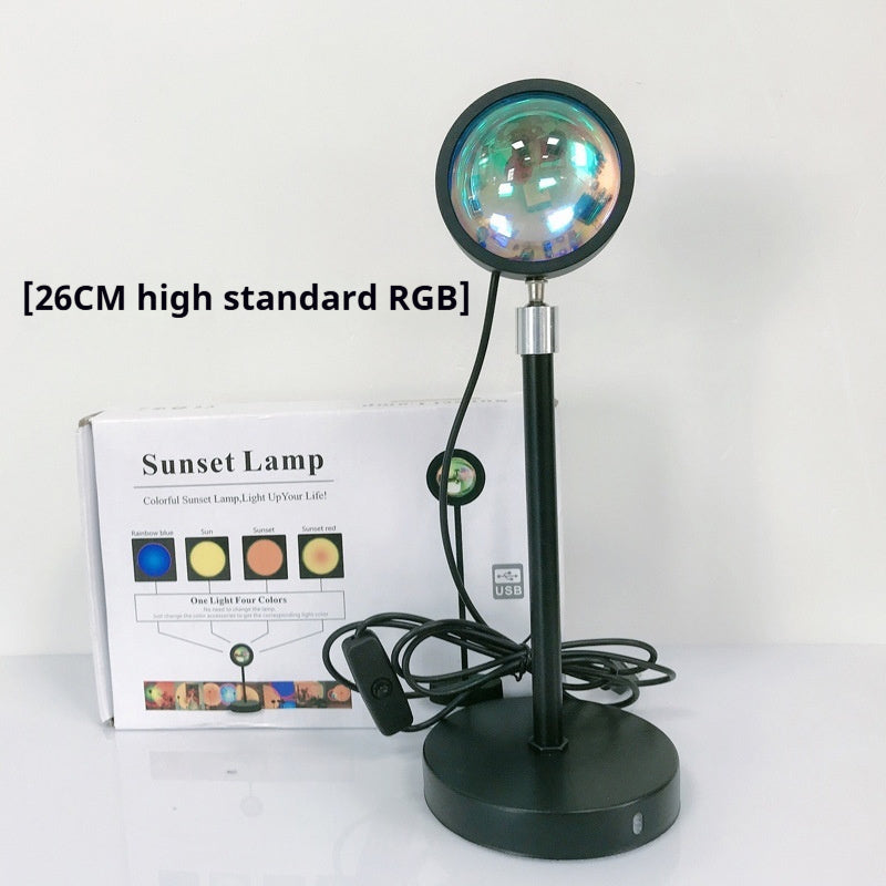 Sunset Projection Lamp 🌅 USB Night Light & Wall Decor
