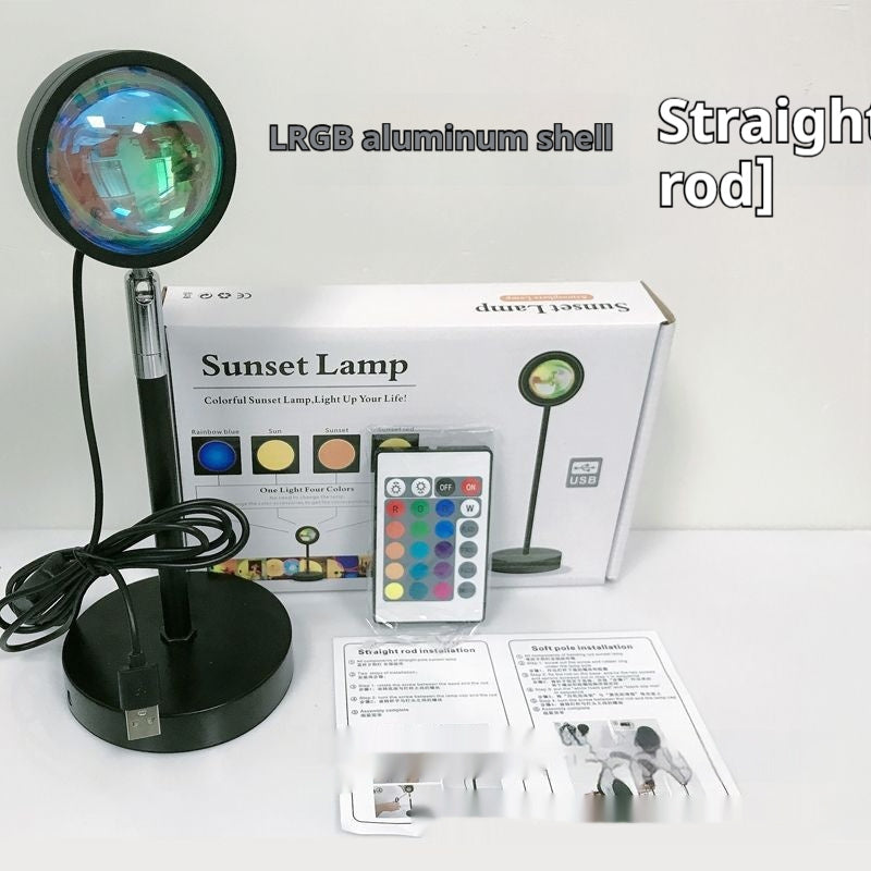Sunset Projection Lamp 🌅 USB Night Light & Wall Decor