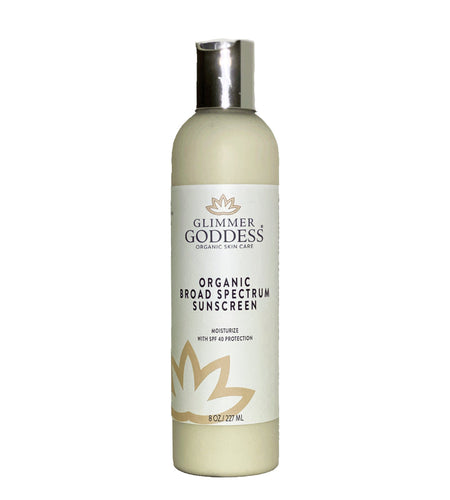 Glimmer Goddess Sunscreen ☀️ Organic & Reef-Safe Protection
