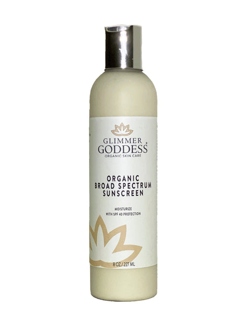 Load image into Gallery viewer, Glimmer Goddess Sunscreen ☀️ Organic &amp; Reef-Safe Protection
