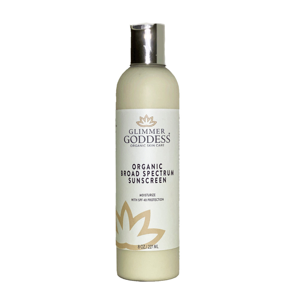 Glimmer Goddess Sunscreen ☀️ Organic & Reef-Safe Protection