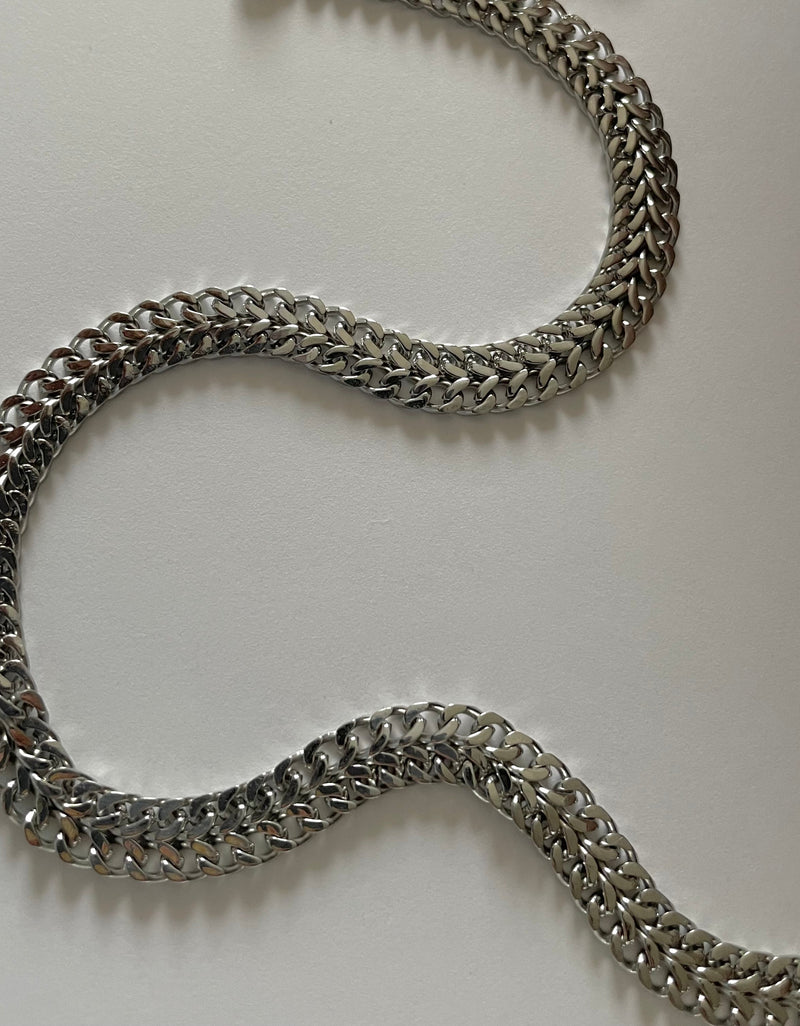 Alma Chain Necklace - Silver