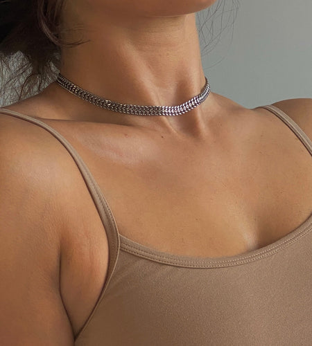 Alma Chain Necklace - Silver