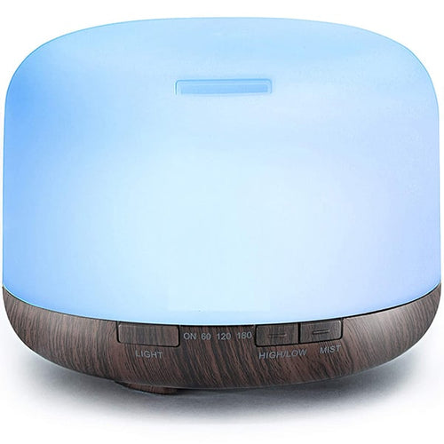 Load image into Gallery viewer, Color Changing Essential Oil Diffuser 🌿 500ml &amp; Remote
