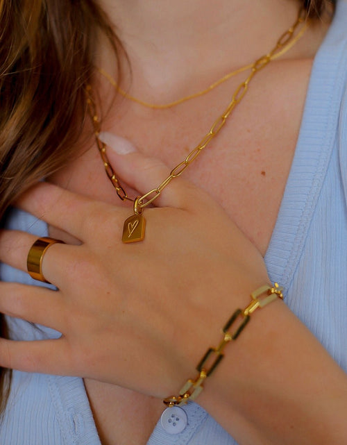Load image into Gallery viewer, Boho Heart Pendant Necklace 💛 Gold-Plated &amp; Hypoallergenic
