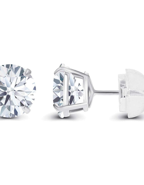 Load image into Gallery viewer, Diamond Stud Earrings 💎 1.50 CTW White/Yellow Gold
