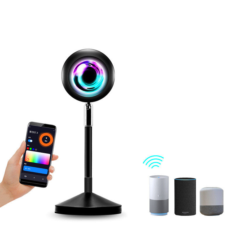 Sunset Projection Lamp 🌅 USB Night Light & Wall Decor
