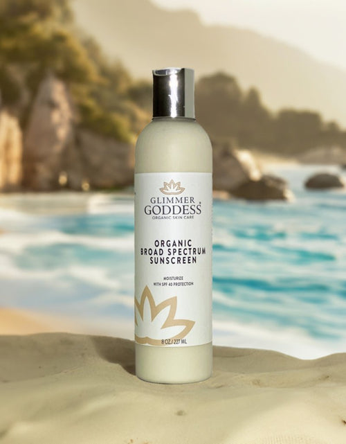 Load image into Gallery viewer, Glimmer Goddess Sunscreen ☀️ Organic &amp; Reef-Safe Protection
