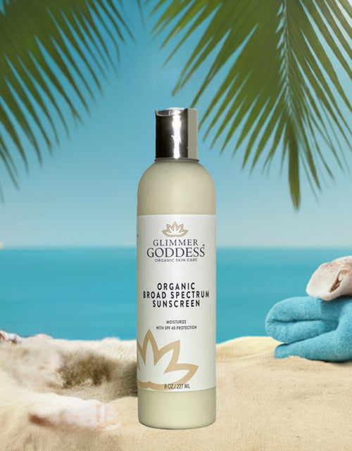 Load image into Gallery viewer, Glimmer Goddess Sunscreen ☀️ Organic &amp; Reef-Safe Protection
